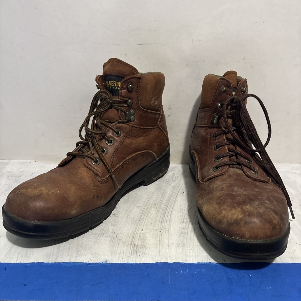 Wolverine DuraShocks 6" SOFT Toe Work Boots Men's 10.5M